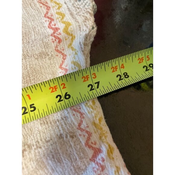 O’Neill White Floral Bohemian V Neck Butterfly Sleeve Swimsuit Coverup Sz S - Picture 8 of 10